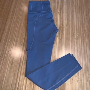 Gray lululemon fast and free tight